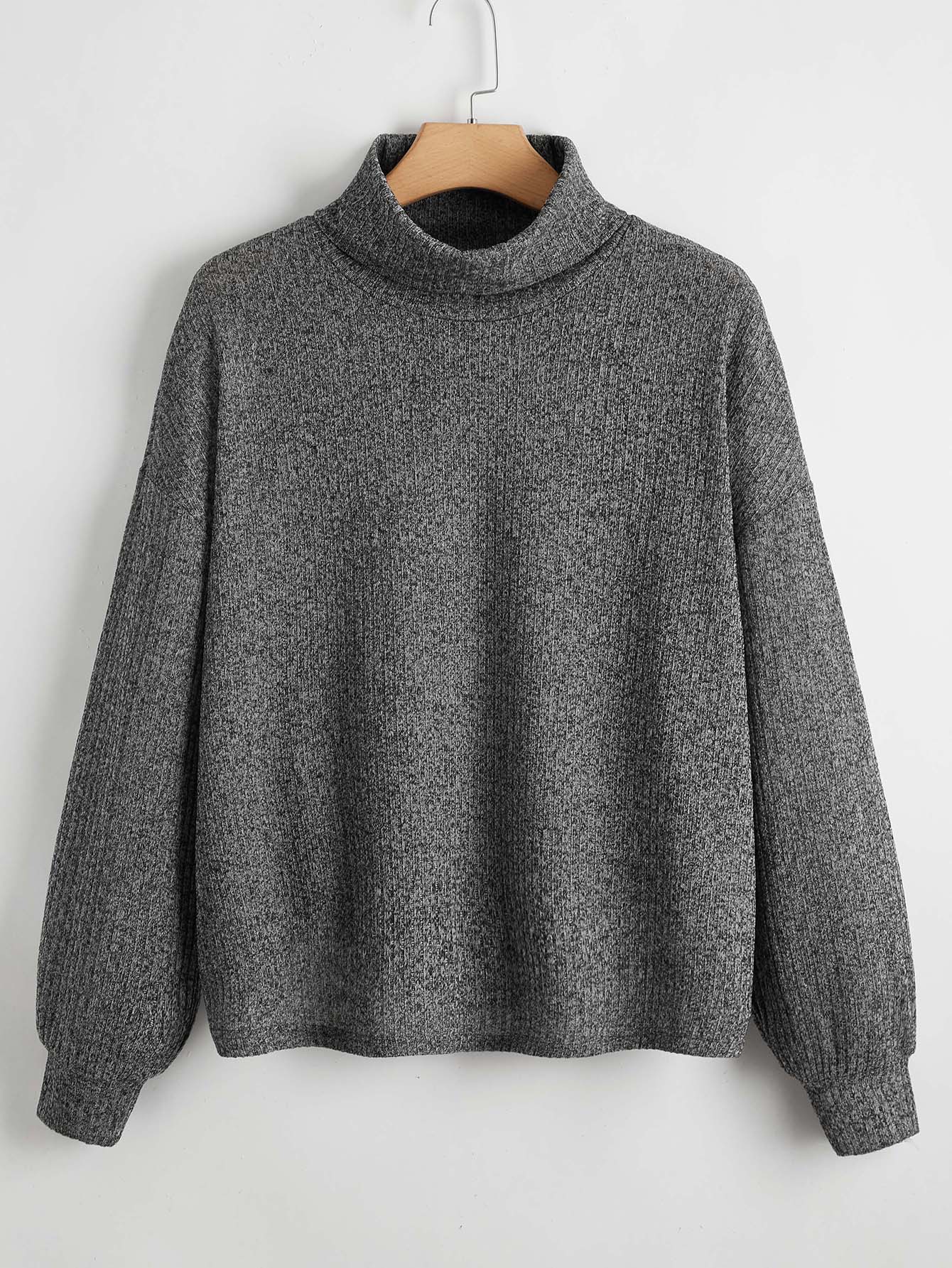 Plus Funnel Neck Drop Shoulder Tee thumbnail