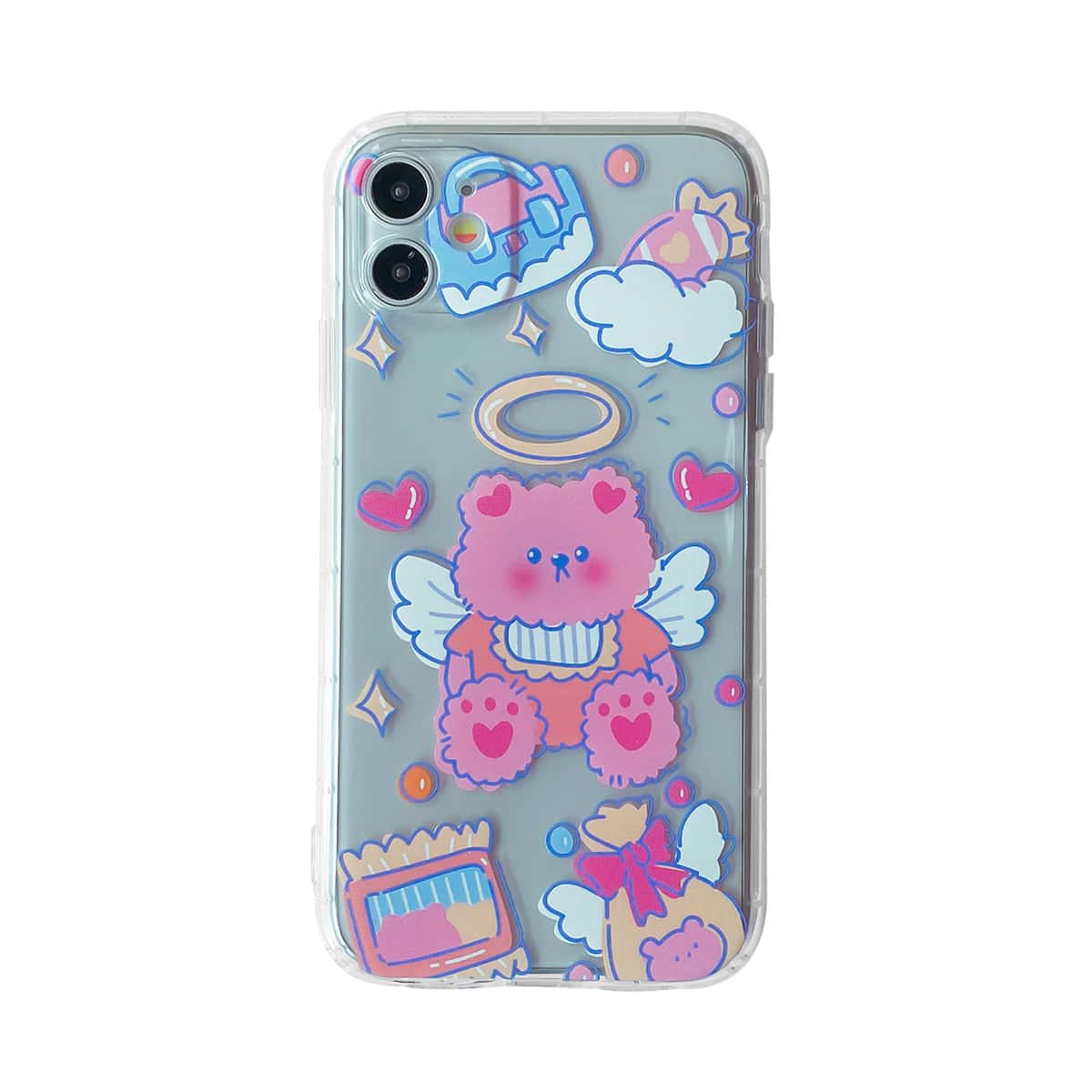 

Cartoon Graphic iPhone Case, Multicolor