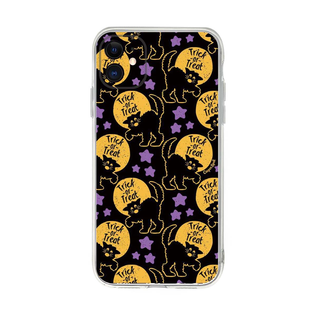 

Halloween Cartoon Graphic iPhone Case, Multicolor