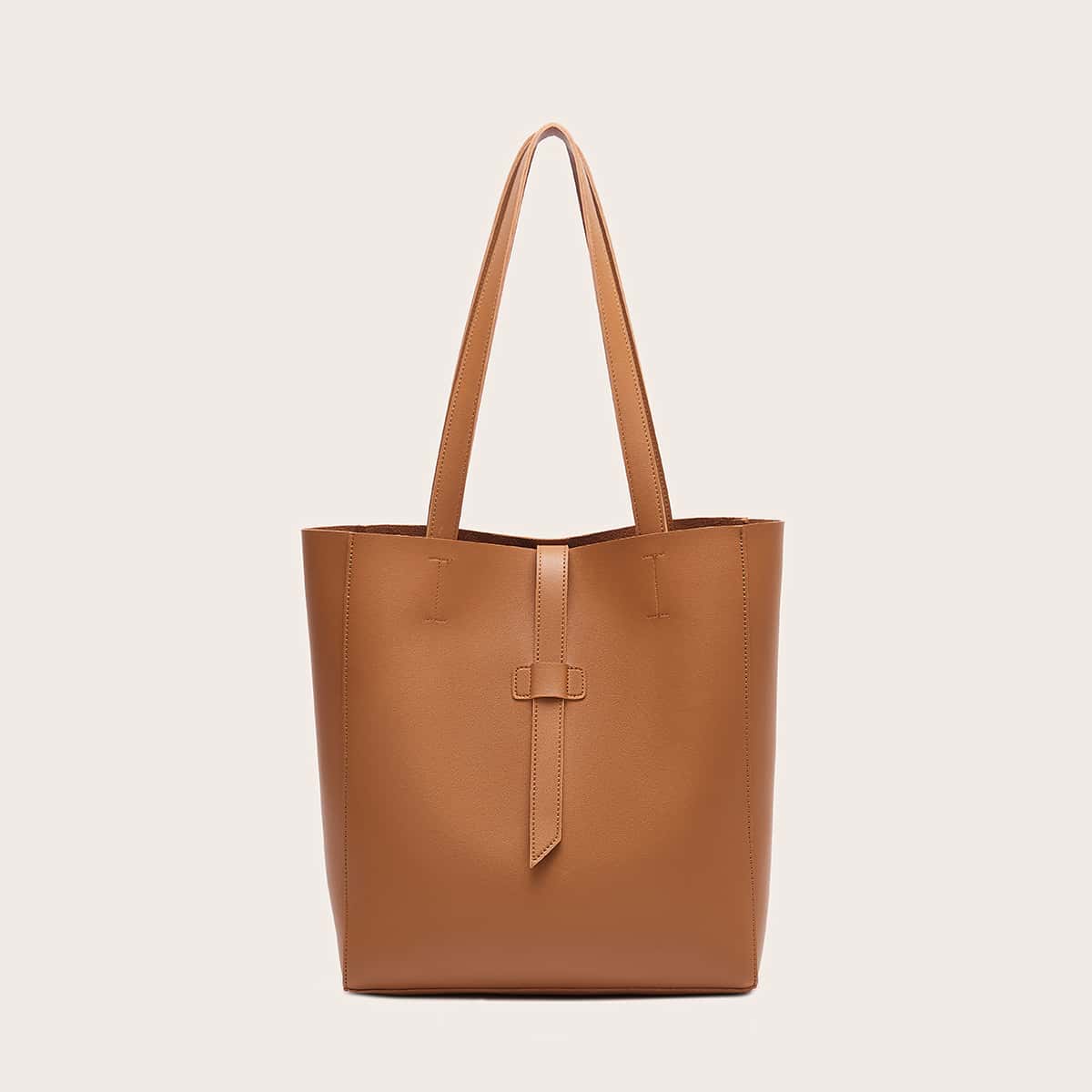 

Minimalist Tote Bag, Brown