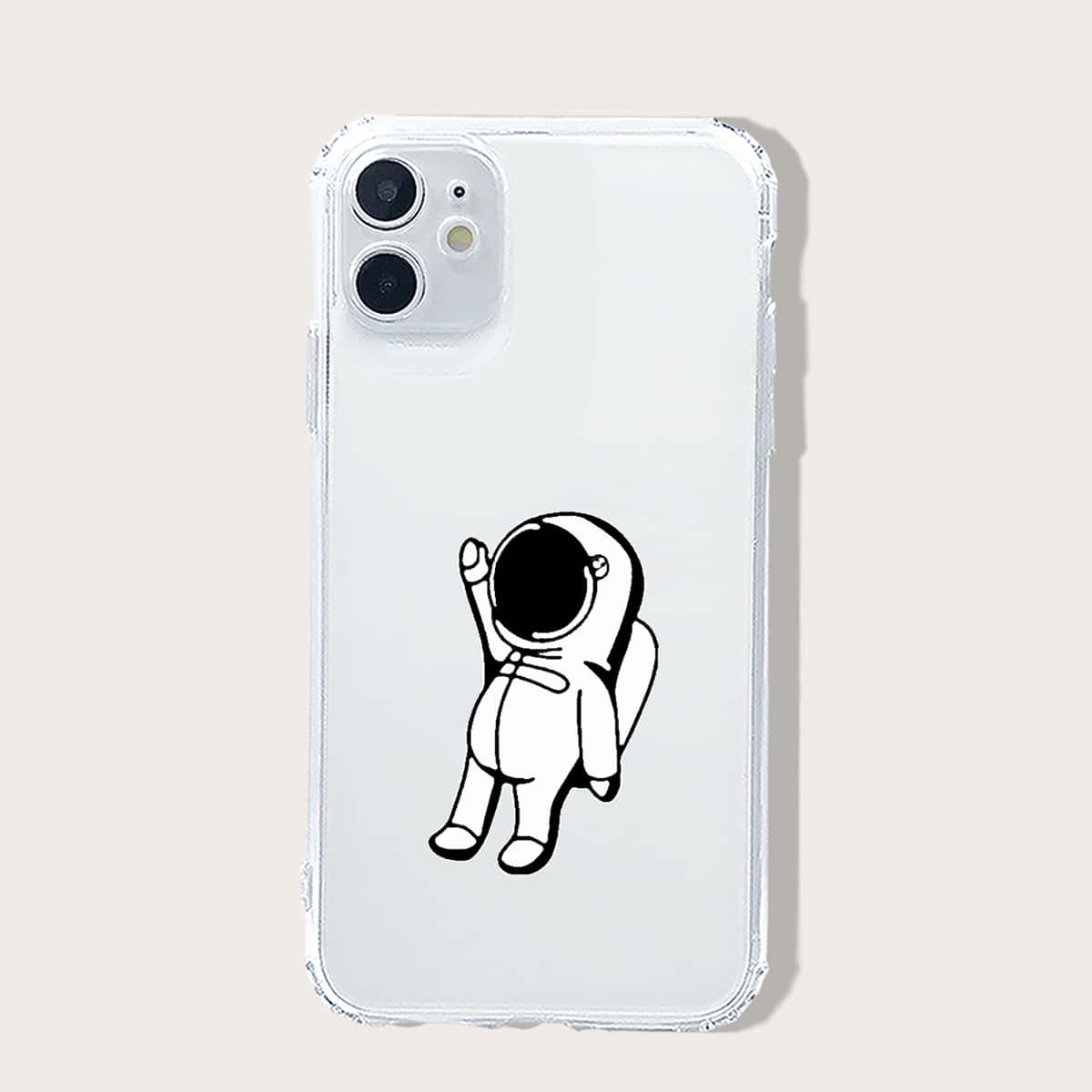 

Astronaut Pattern iPhone Case, Multicolor