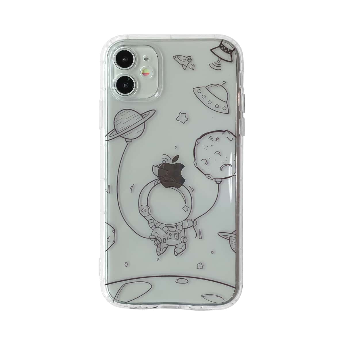 

Astronaut Print Clear iPhone Case