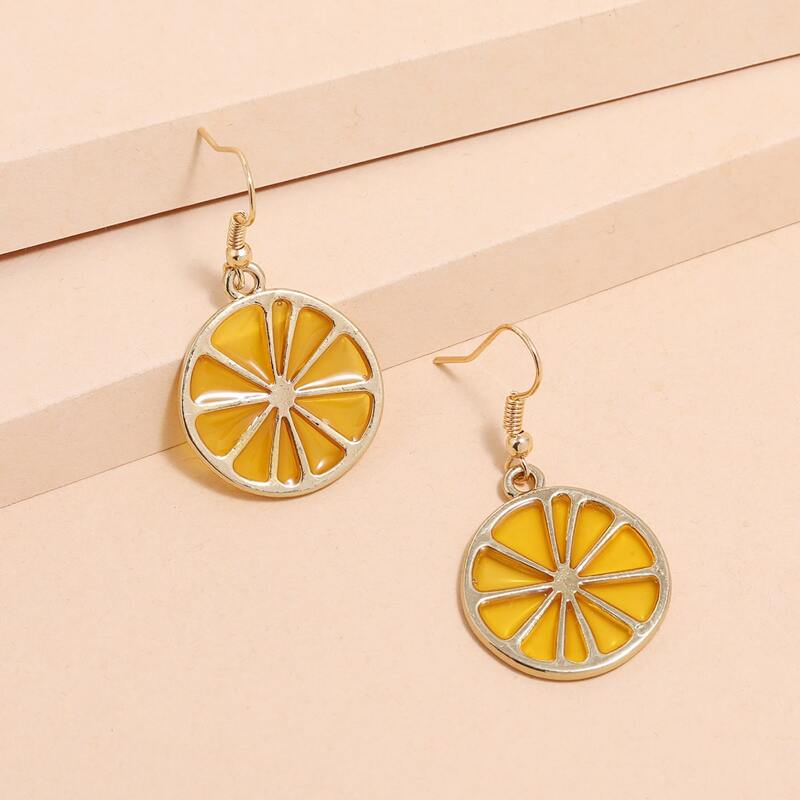 

Lemon Drop Earrings, Yellow