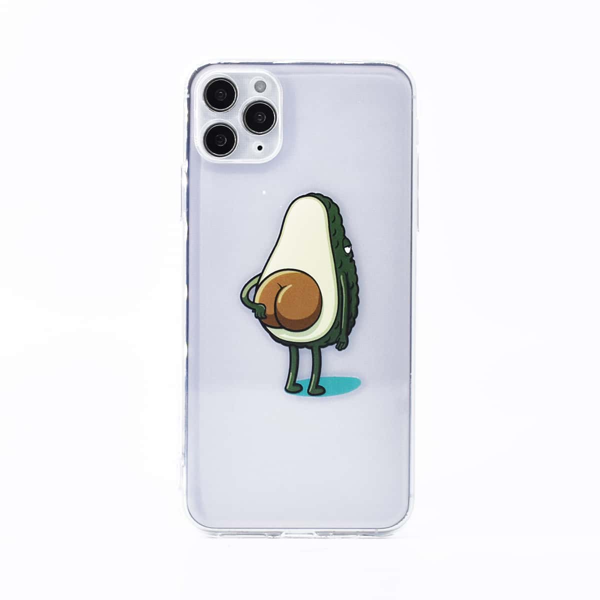 

Cartoon Graphic iPhone Case, Clear