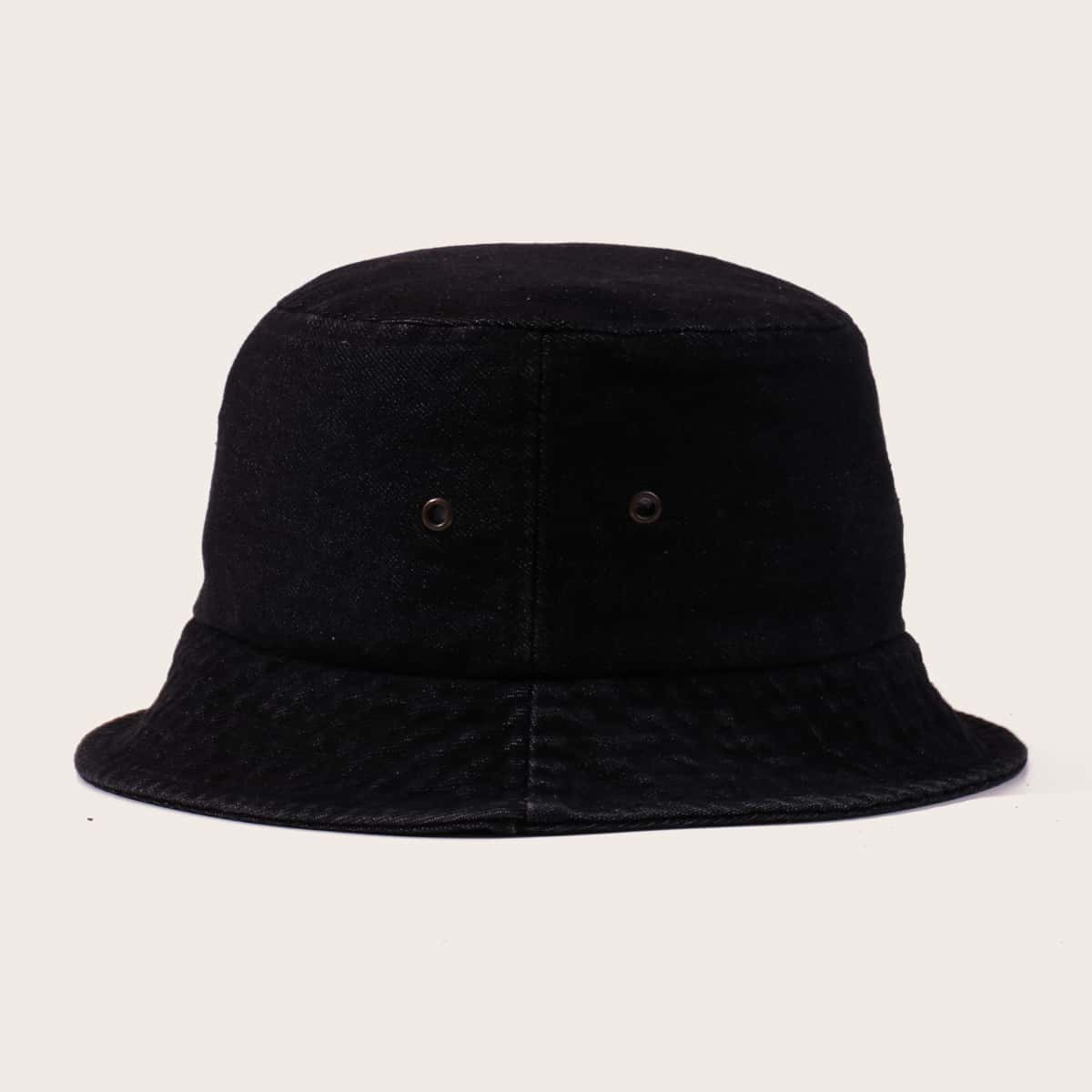 

Guys Plain Bucket Hat, Black