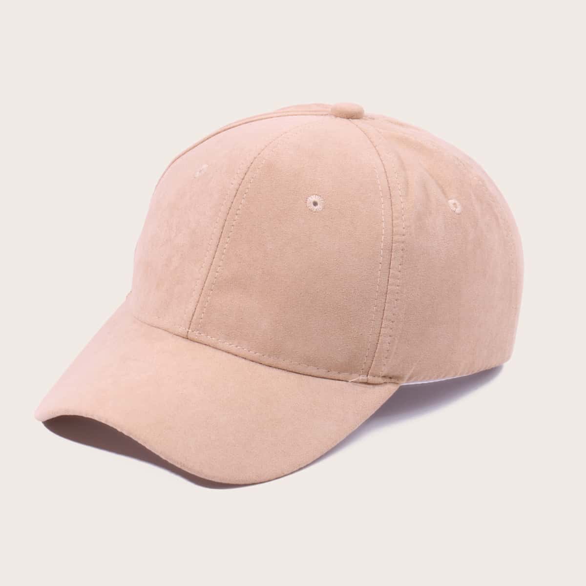 

Solid Baseball Cap, Baby pink