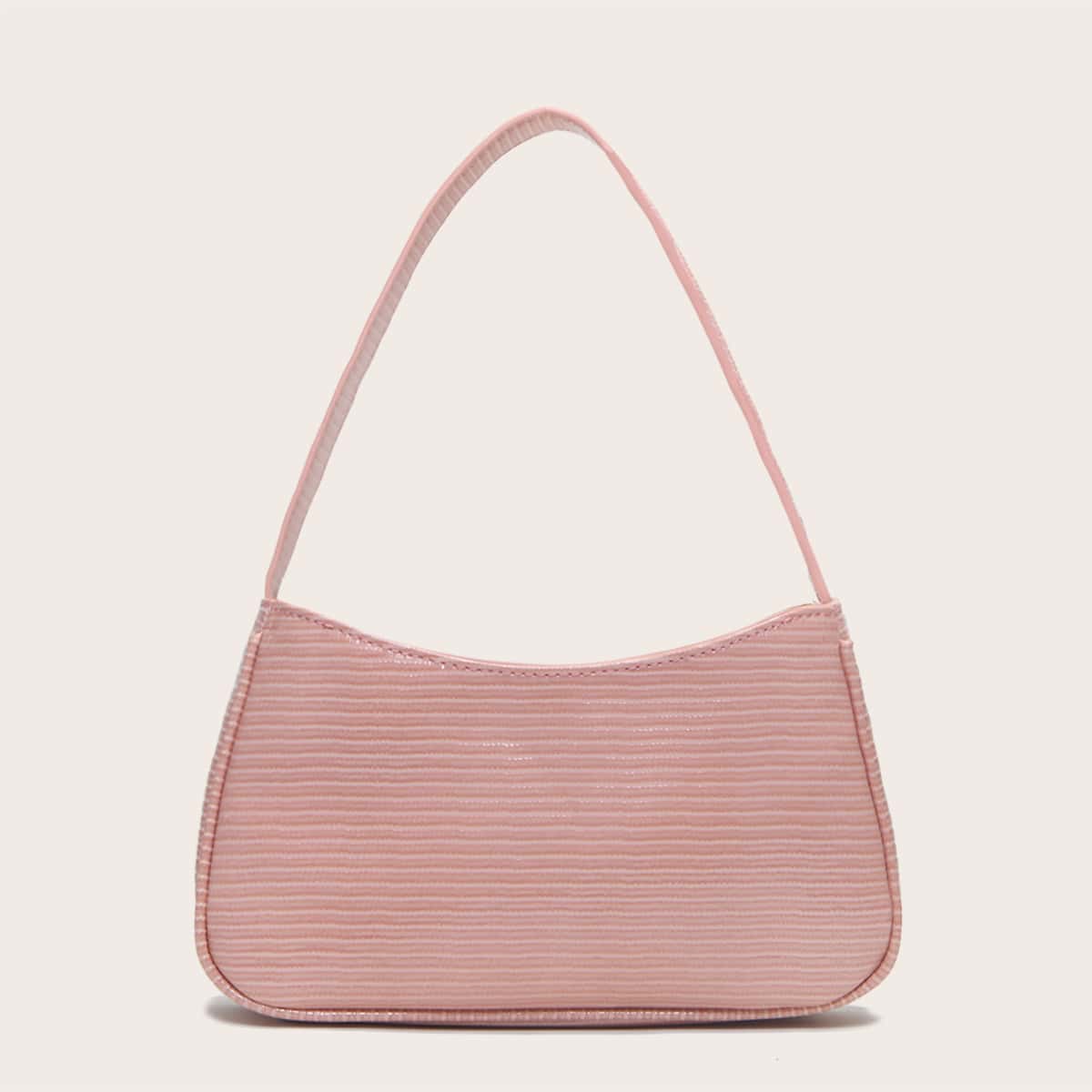 

Minimalist Baguette Bag, Baby pink