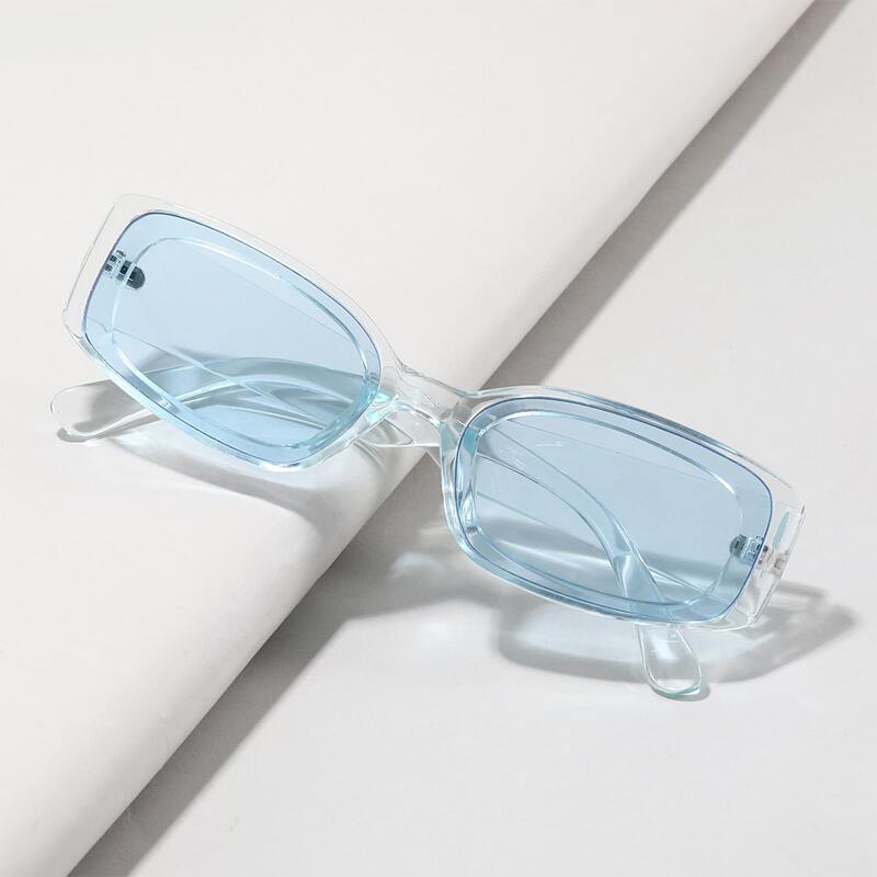 

Guys Square Frame Sunglasses, Blue