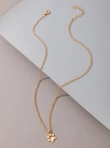 卡通小熊爪子吊墜項鍊