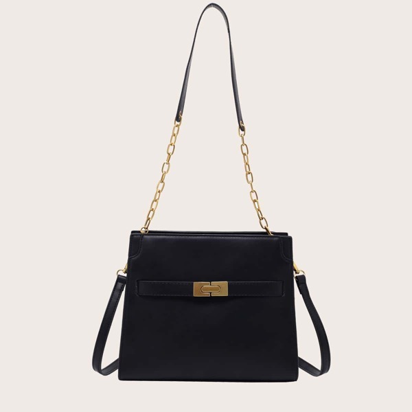 

Minimalist Shoulder Bag, Black