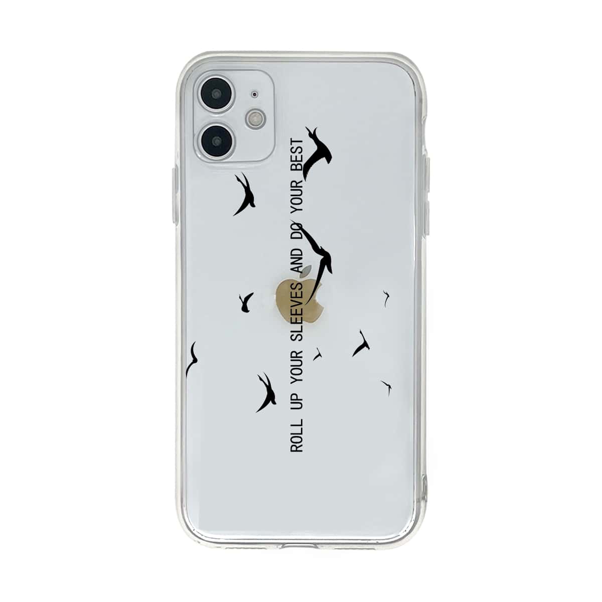 

Letter Graphic Clear iPhone Case