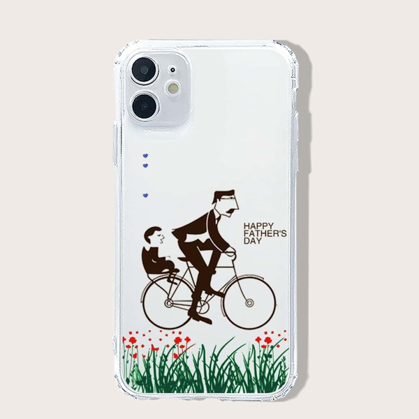 

Чехол для iPhone с графическим рисунком, Многоцветный