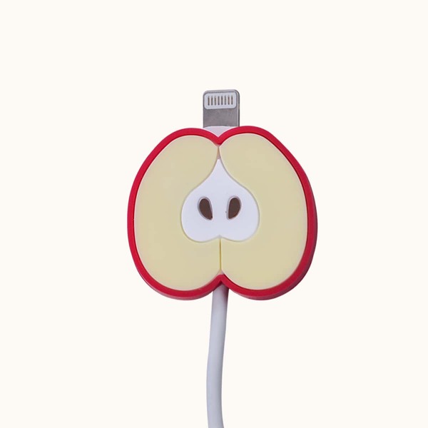 

Apple Design Data Cable Protector, Red