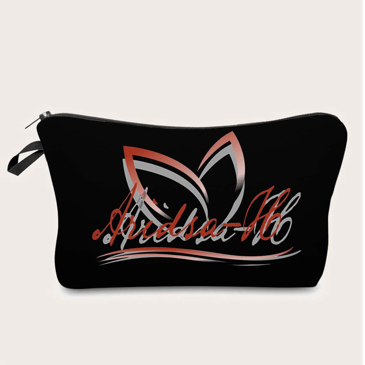 

Letter Graphic Makeup Bag, Multicolor
