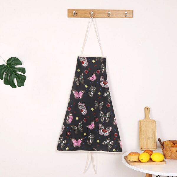 

Butterfly Print Apron, Multicolor