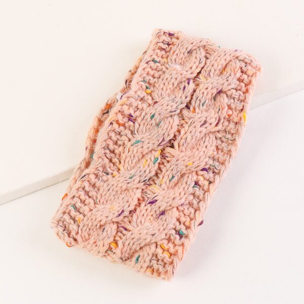 

Cable Knit Headband, Pink
