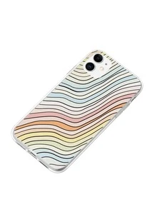 Colorful Stripe Pattern Case Compatible With iPhone
