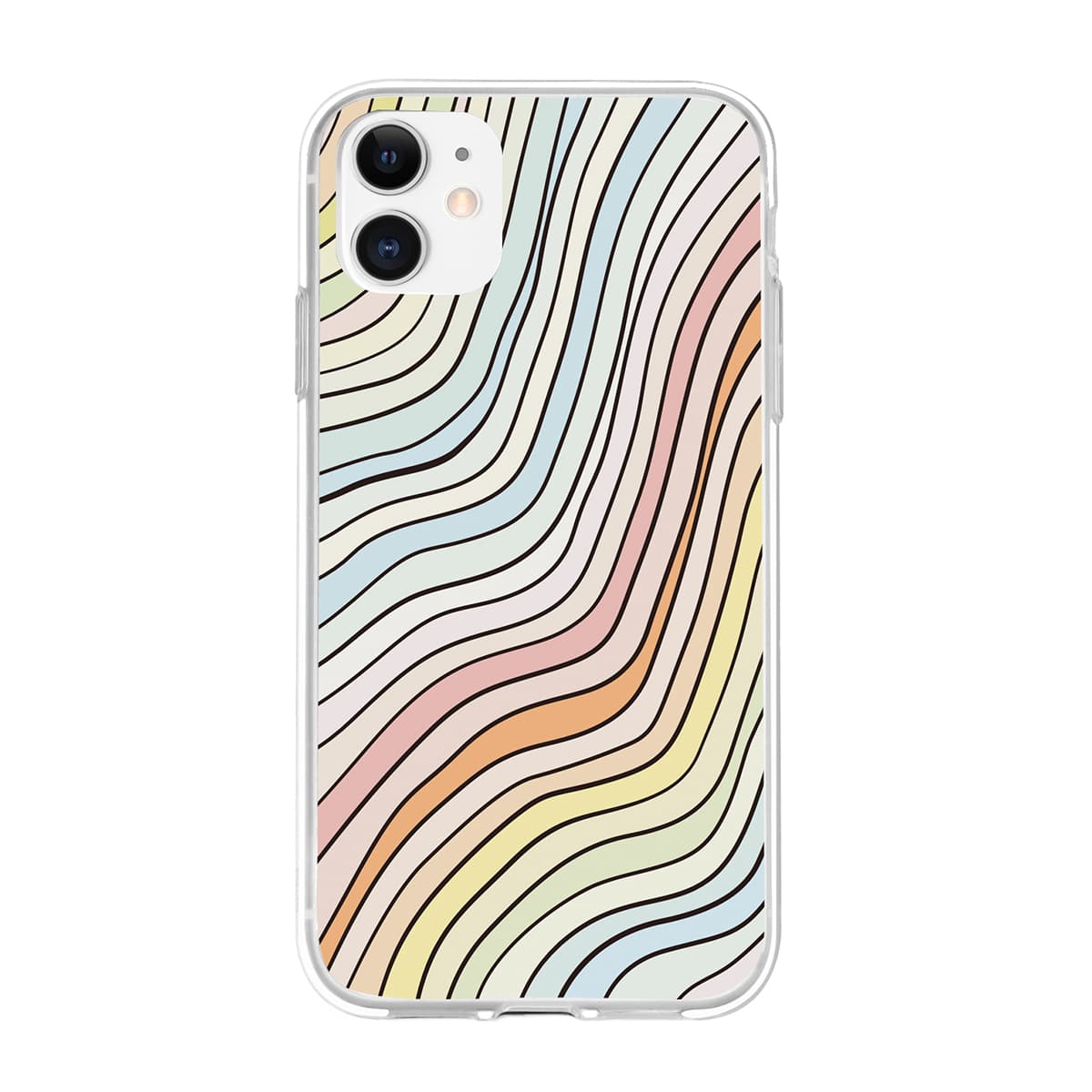 

Colorful Stripe Pattern iPhone Case, Multicolor
