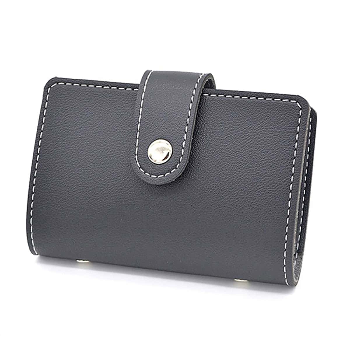 

Fold Over Card Holder, Black