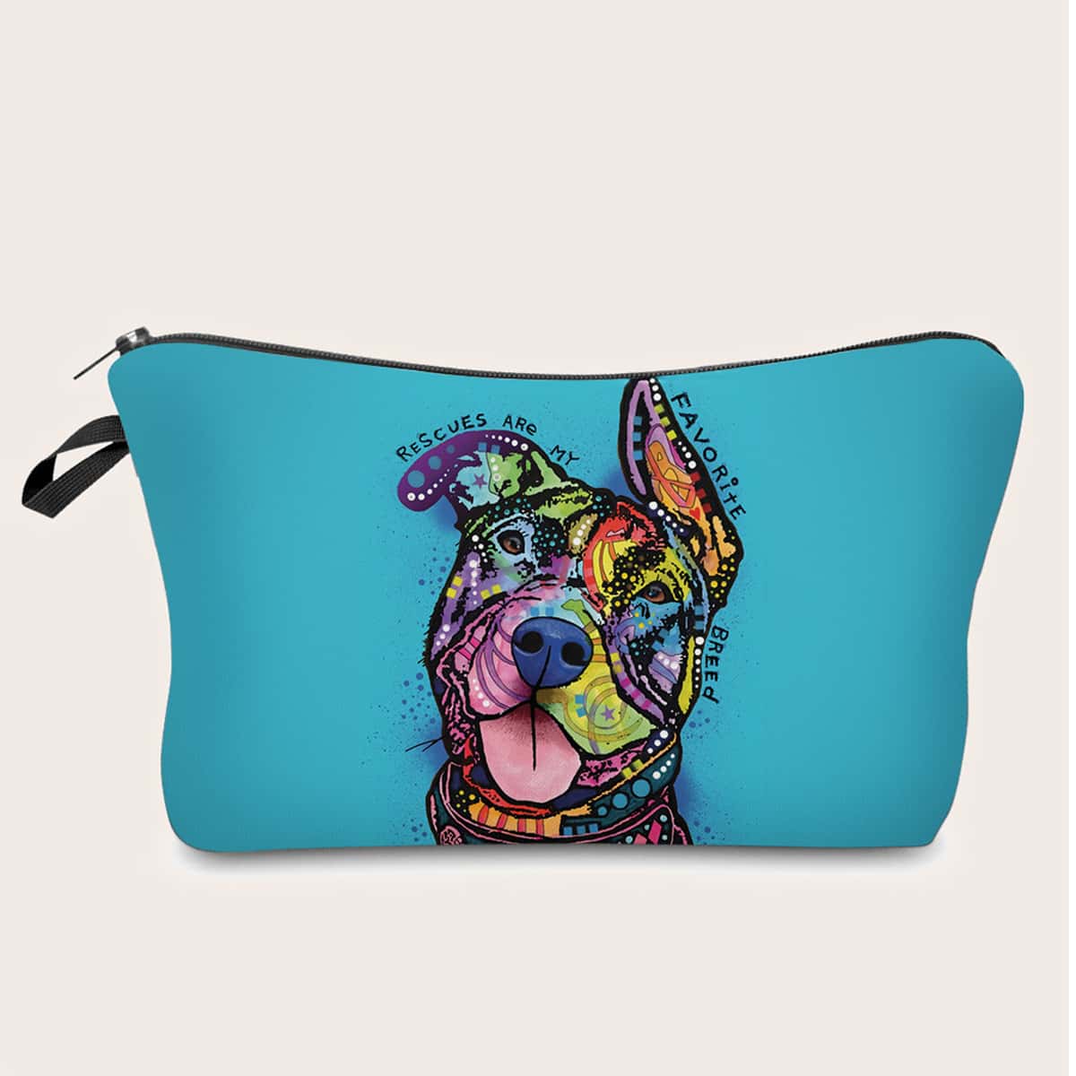 

Dog Pattern Makeup Bag, Multicolor