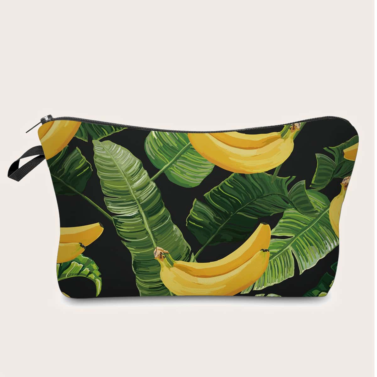 

Banana Leaf Print Makeup Bag, Multicolor