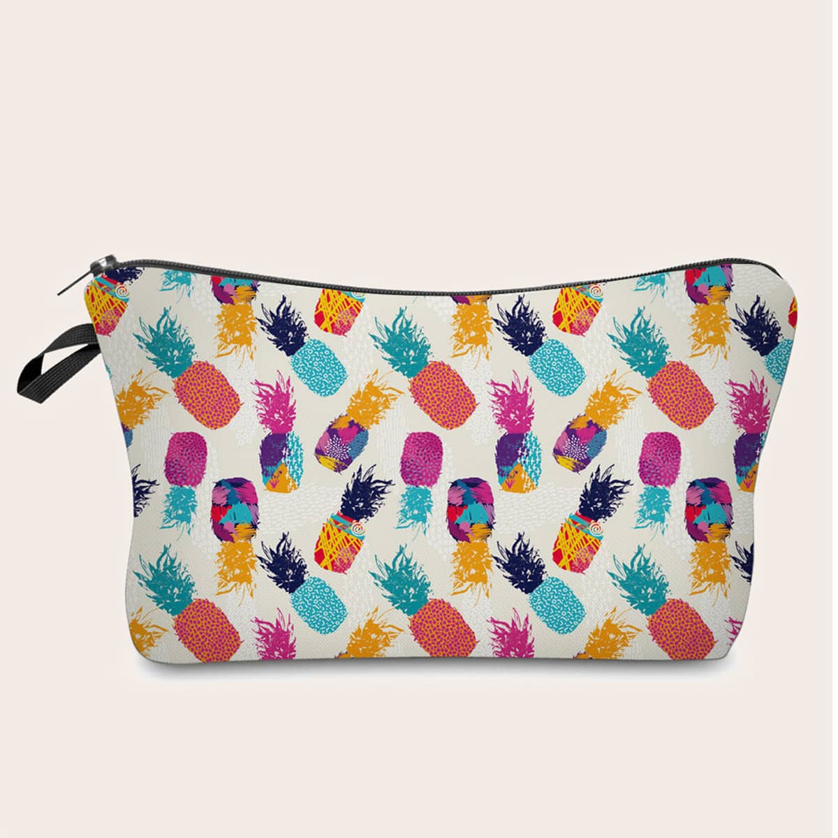

Colorful Pineapple Makeup Bag, Multicolor