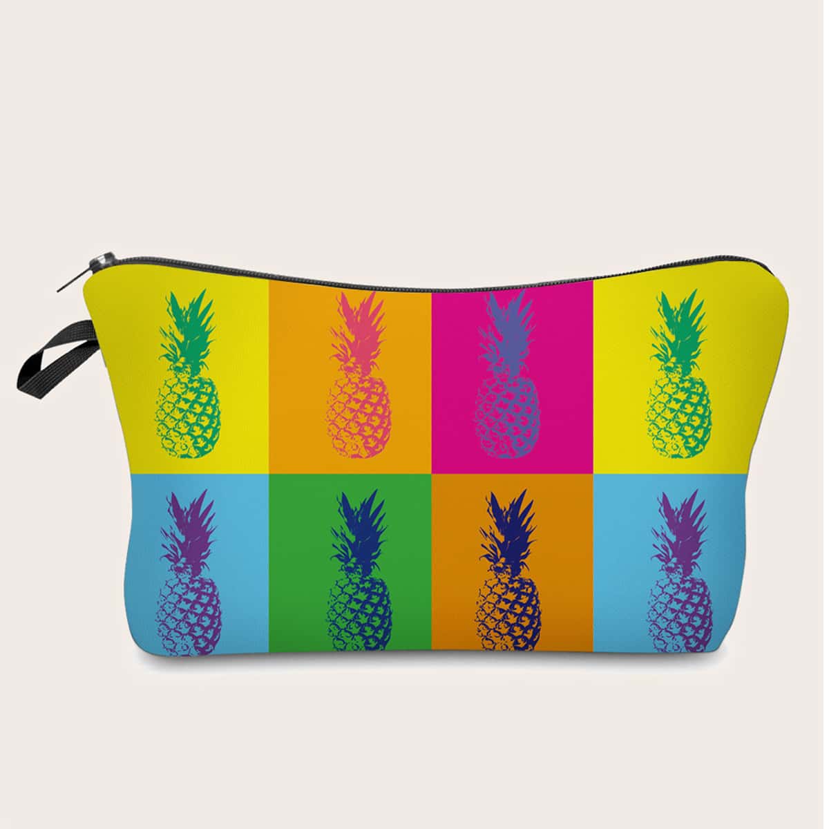 

Colorful Pineapple Makeup Bag, Multicolor
