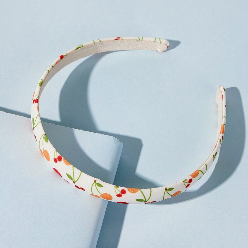 

Cherry Hair Hoop, White