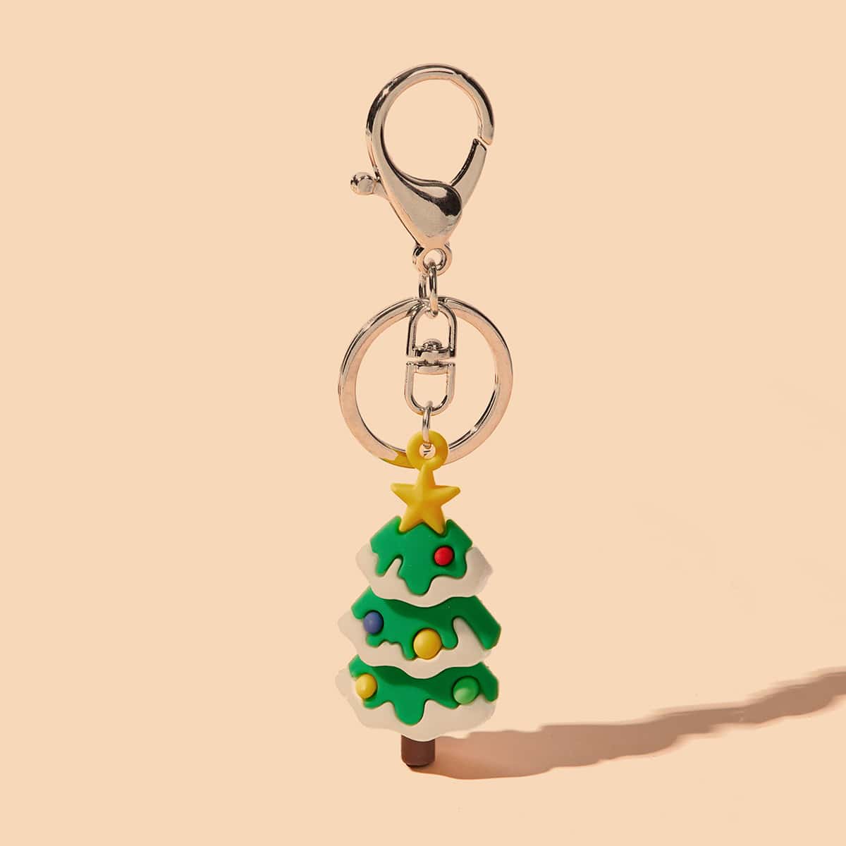 

Christmas Tree Bag Charm, Multicolor