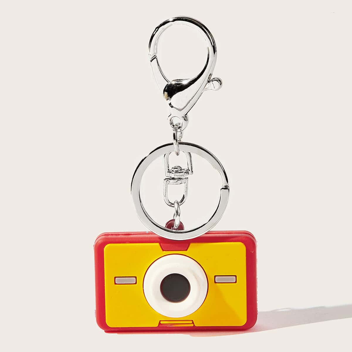 

Camera Design Bag Charm, Multicolor
