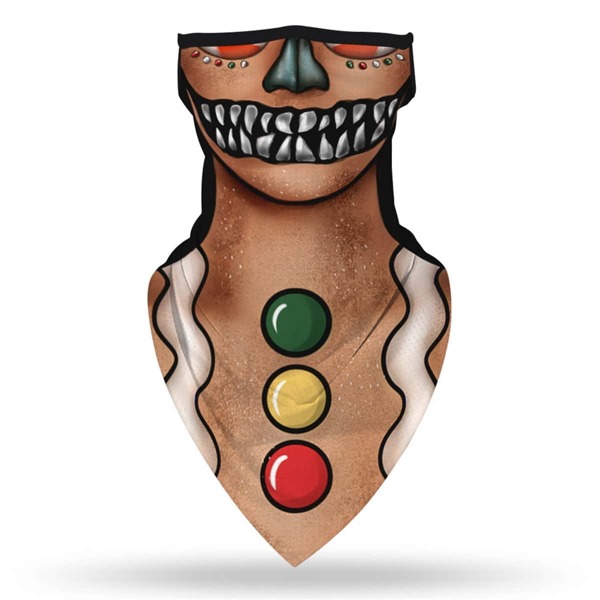 

Men Halloween Sun Protection For The Face, Multicolor