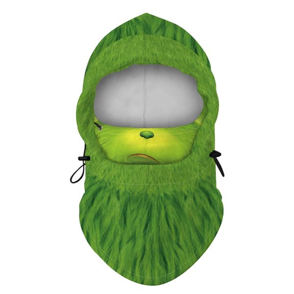 

Men Christmas Face & Neck Barrier, Green