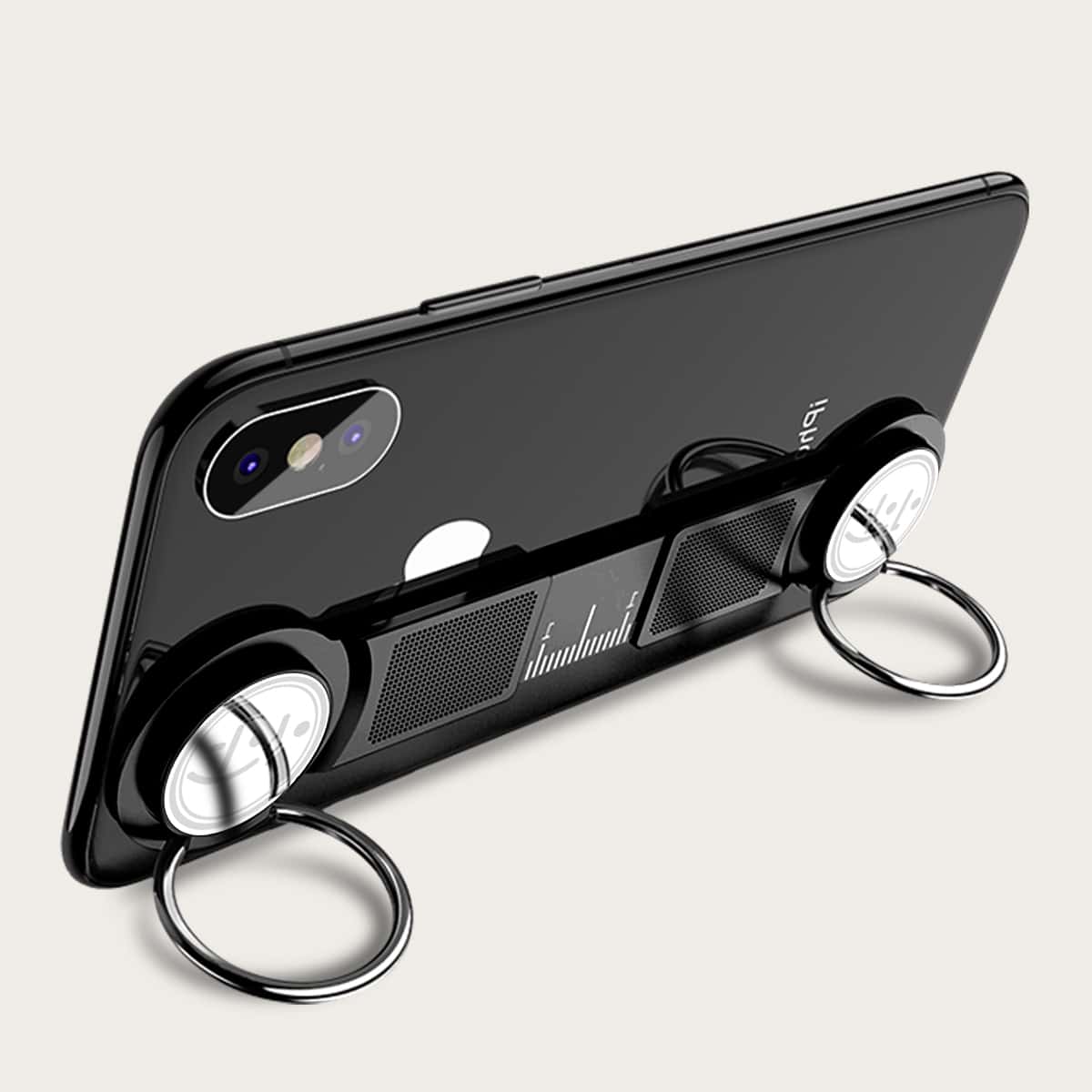 

Ring Buckle Bracket, Black