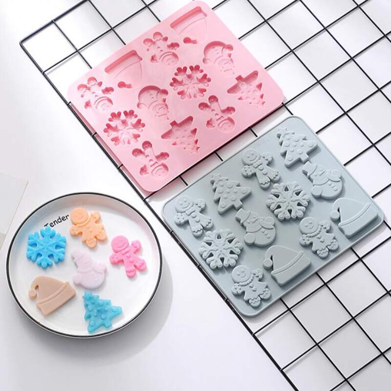 

1pc Christmas Random Baking Mold, Multicolor