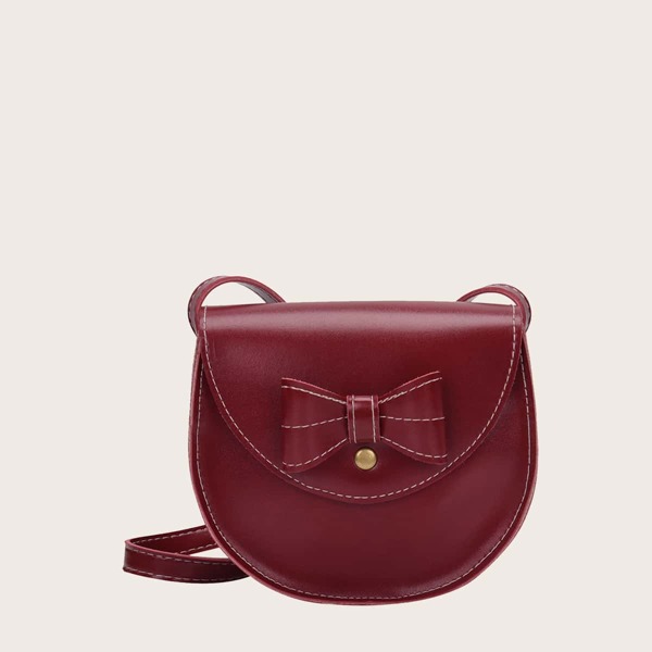 

Сумка-седло с бантом, Красный
