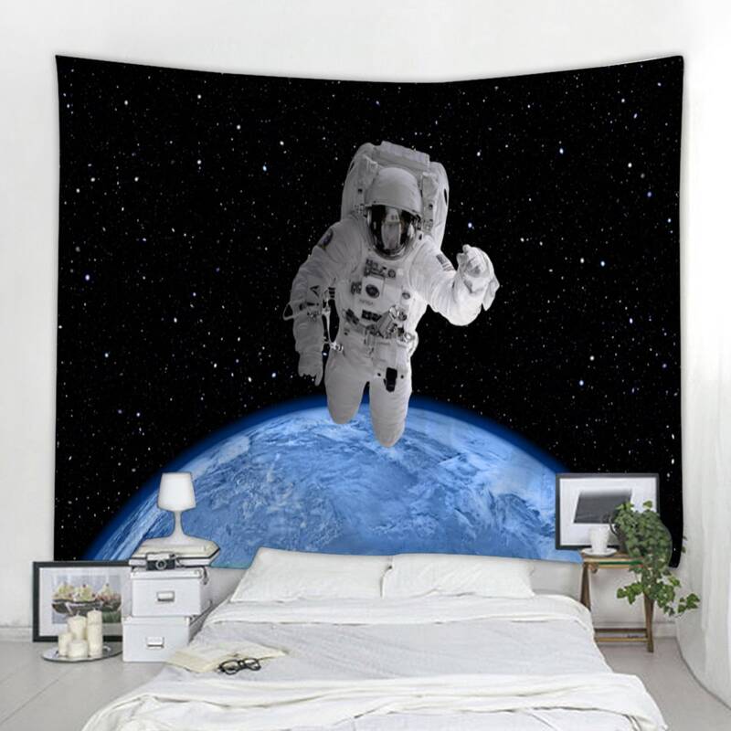 

Galaxy Astronaut Pattern Tapestry, Multicolor