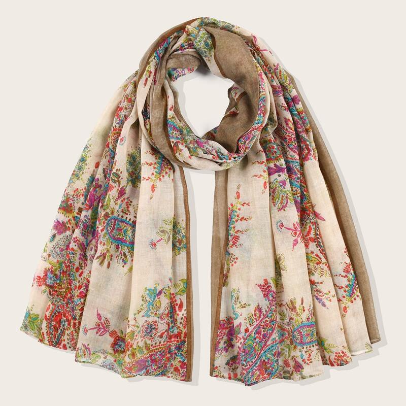 

Tribal Pattern Scarf, Multicolor