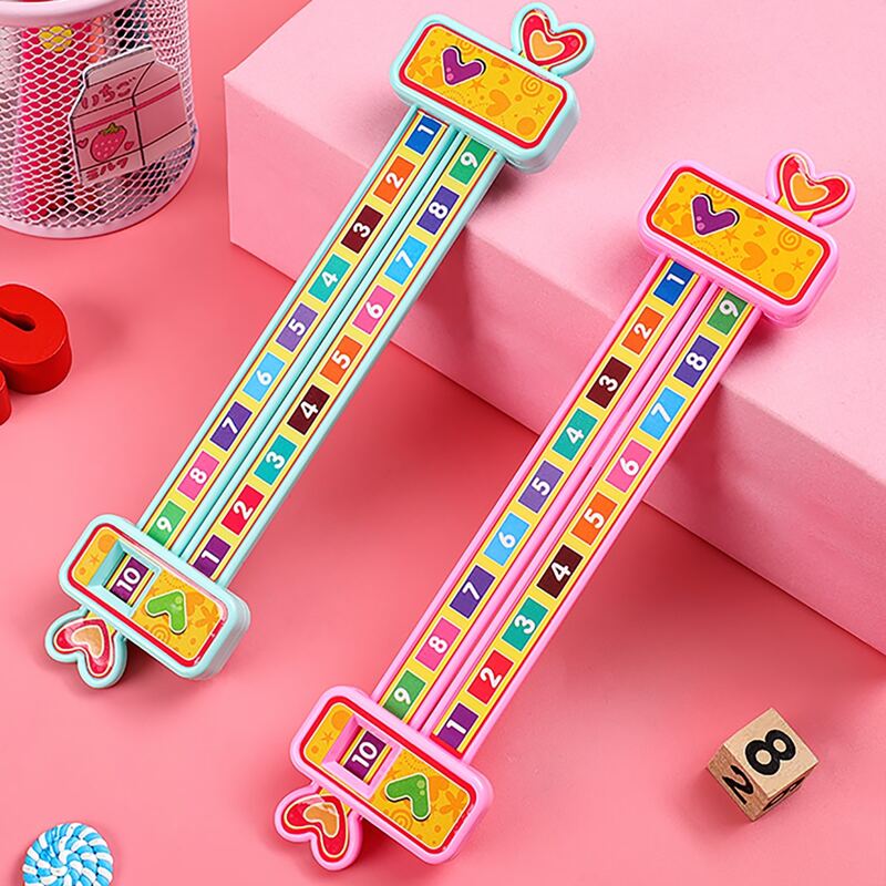 

1pc Random Cartoon Mathematical Slide Rule, Multicolor