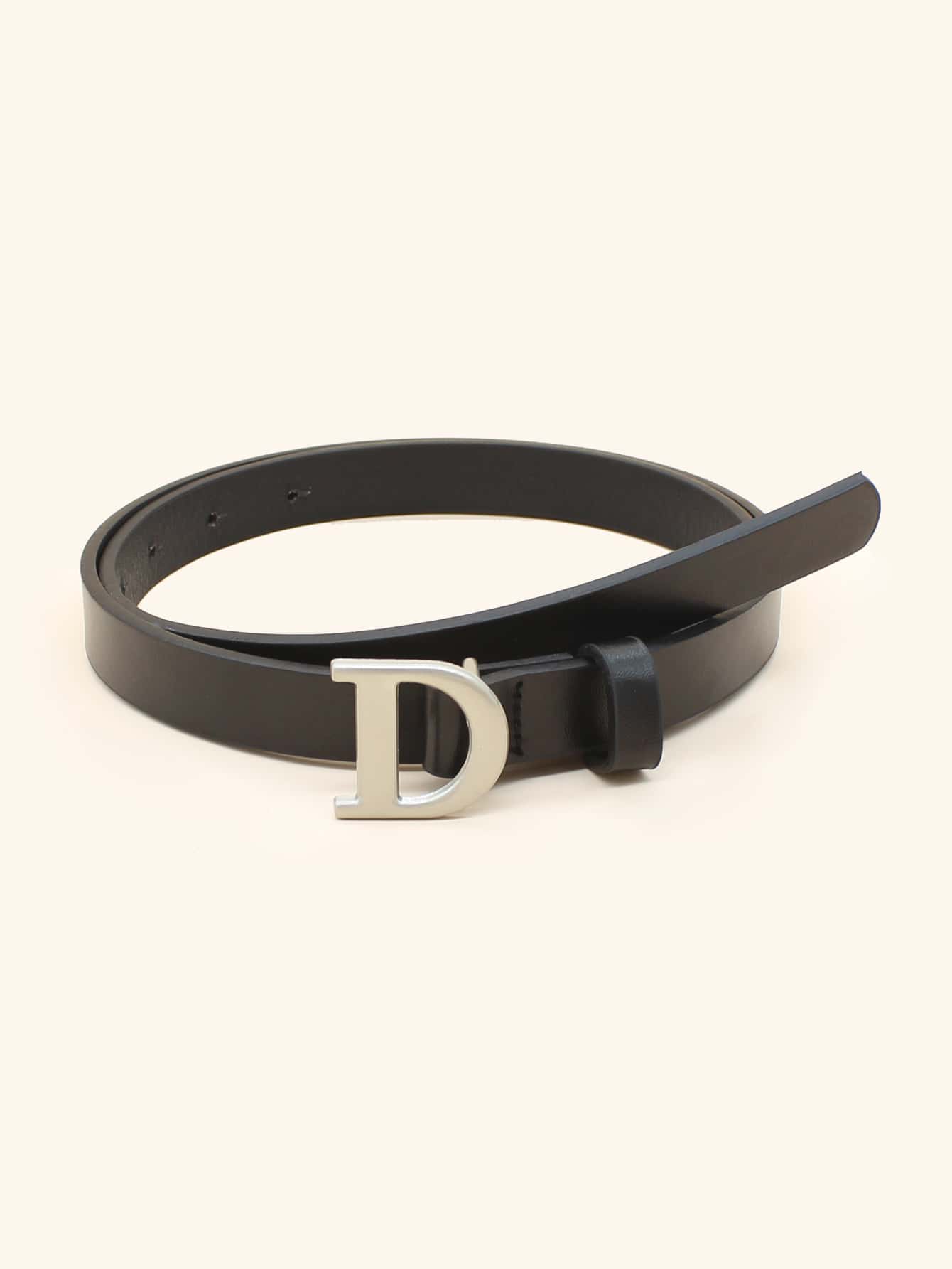 letter buckle belt