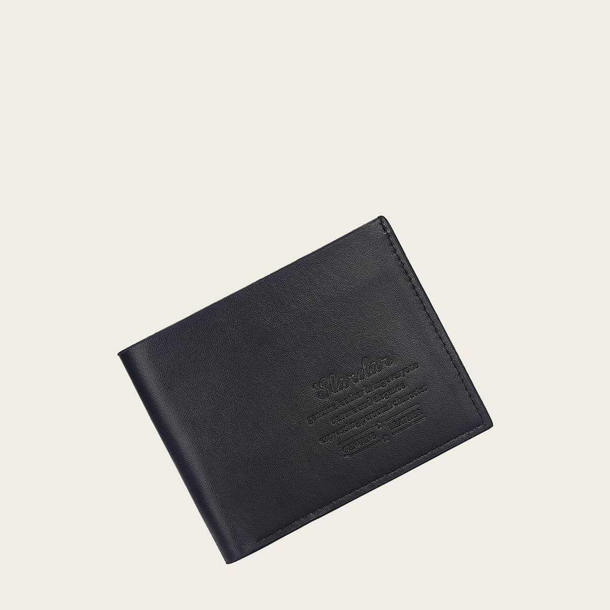 

Guys Letter Graphic Purse, Black