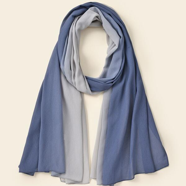 

Two Tone Scarf, Blue