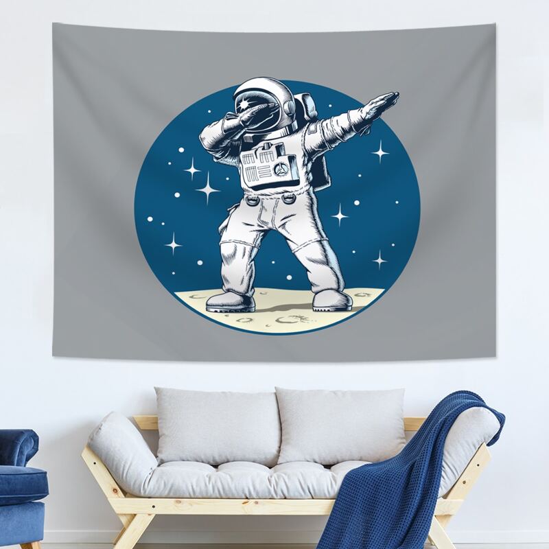 

Astronaut Print Tapestry, Multicolor