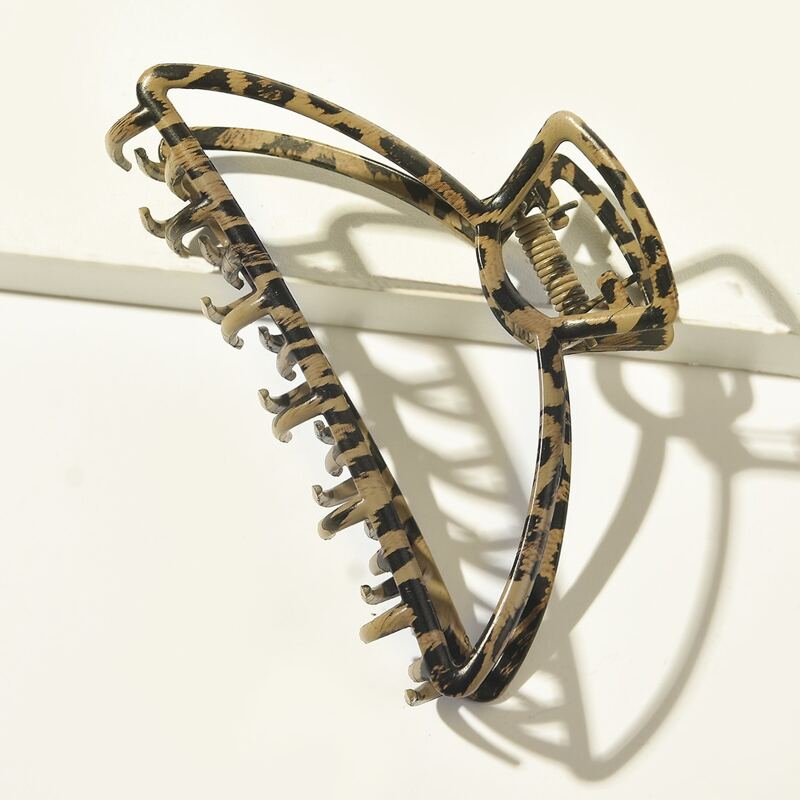 

Graphic Hair Claw, Brown