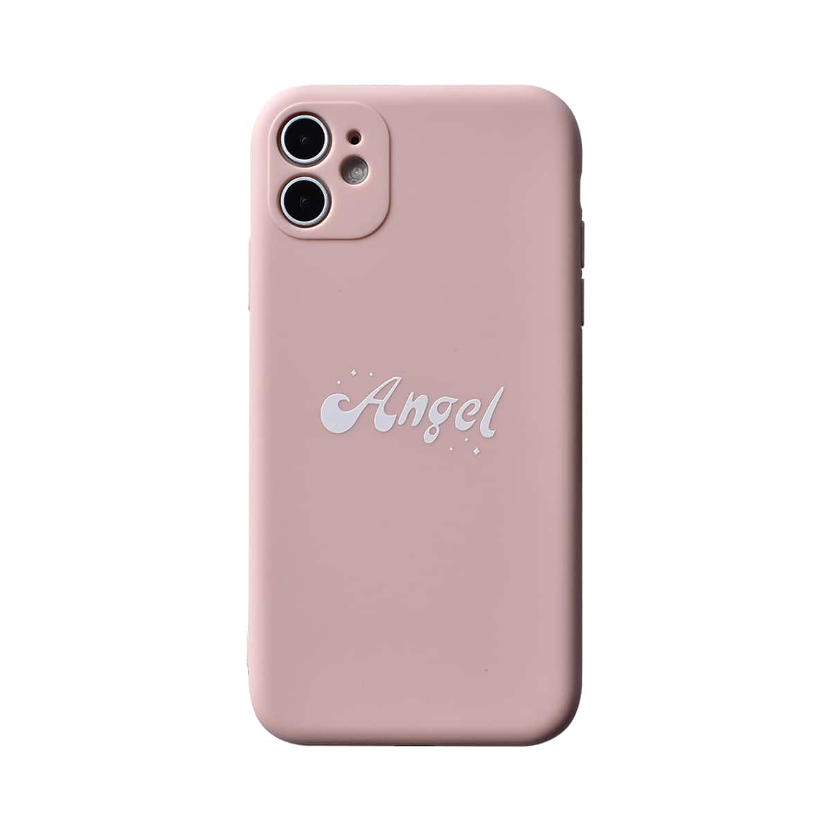 

Letter Graphic iPhone Case, Pink