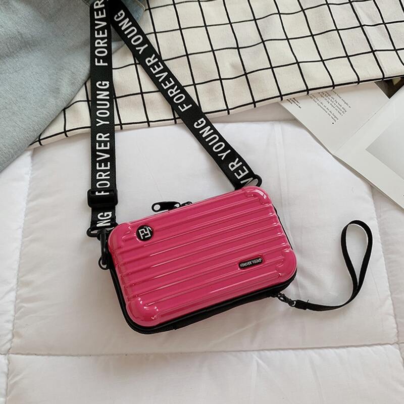 

Suitcase Shaped Box Bag, Hot pink