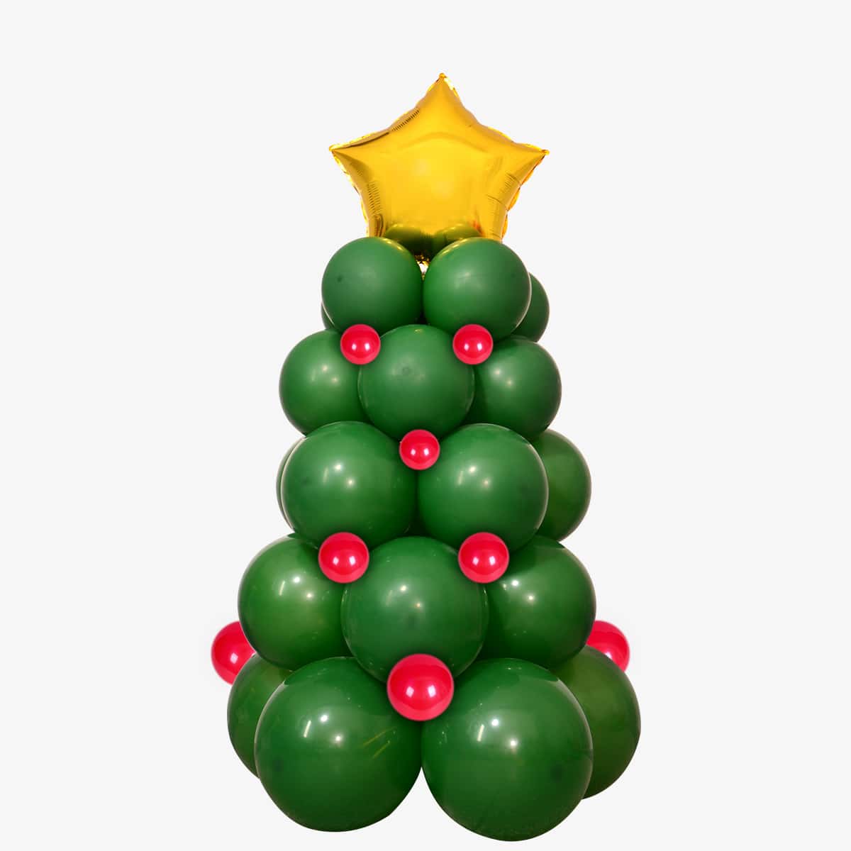 

49pcs Christmas Tree Balloon Set, Multicolor