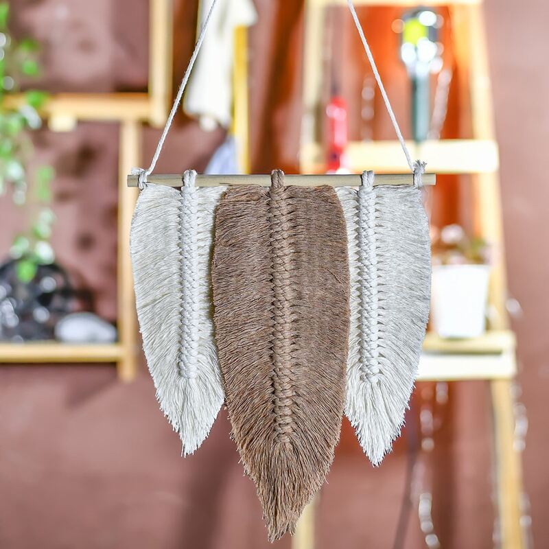 

1pc Woven Wall Hanging, Multicolor