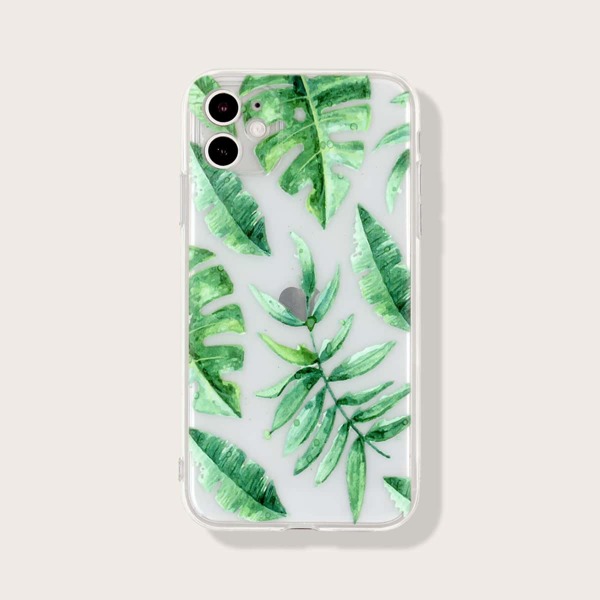 

Чехол для iPhone с графическим принтом, Зелёный