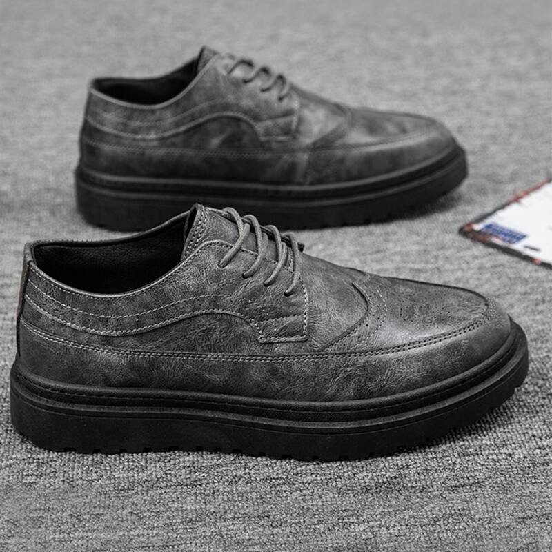 

Guys Lace-up Front Dress Shoes, Grey