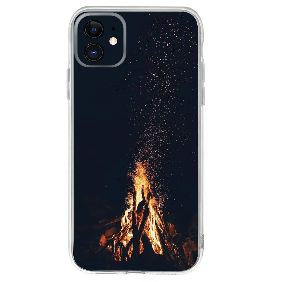 

Fire Print iPhone Case, Multicolor
